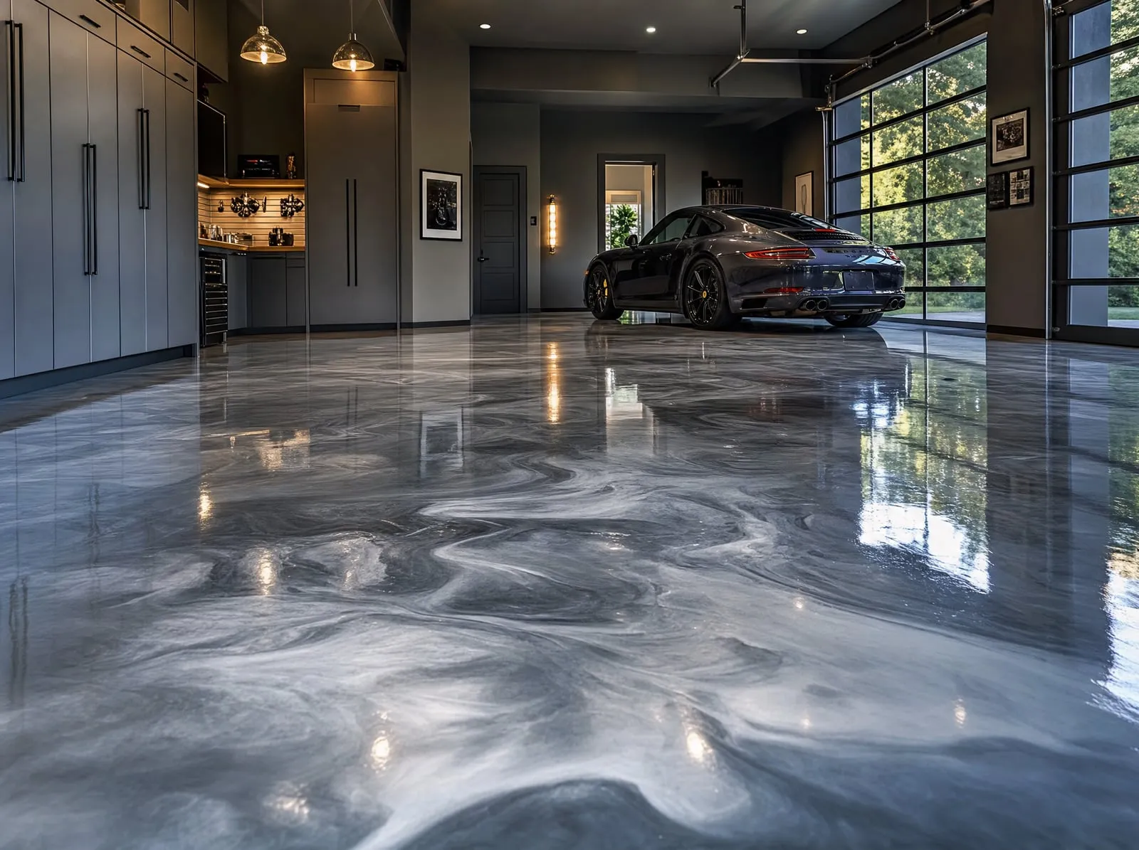 Metallic Floors by LB Epoxy Flooring