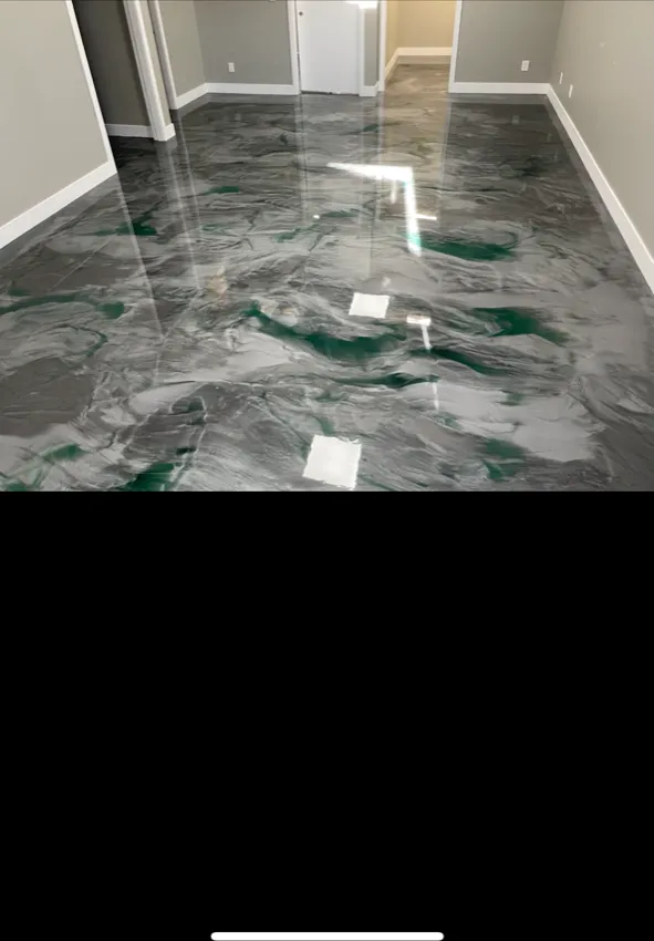Office Floor epoxy floor — Commercial epoxy — by LB Epoxy Flooring