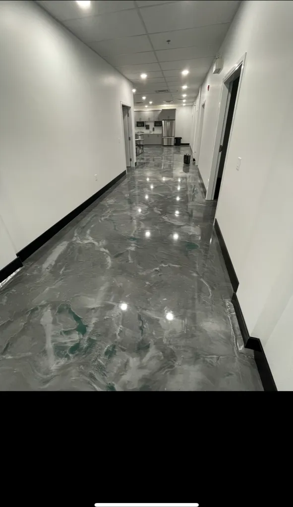 Office Floor epoxy floor — Penticton, BC — by LB Epoxy Flooring